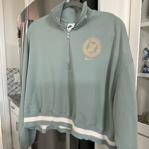 Nike Mint Green Fleece sweatshirt